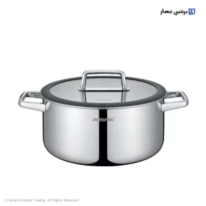 قابلمه استیل کف لیزری عرشیا سایز 24